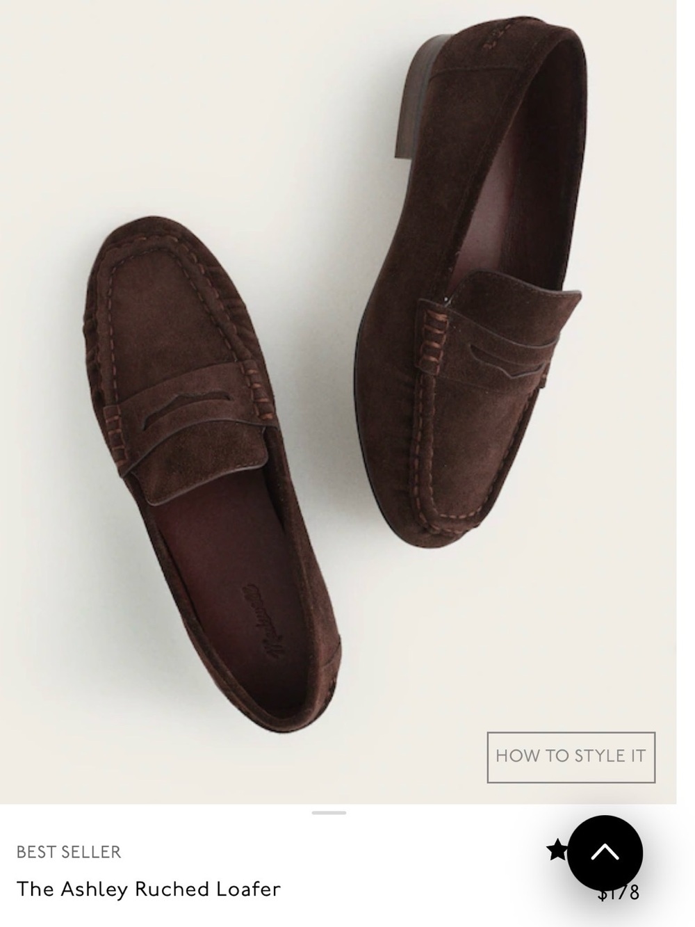 Madewell Ashley Ruched Loafer
